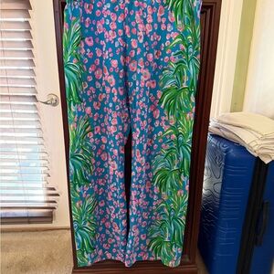 Lilly Pulitzer Bal Harbour Palazzo pants.